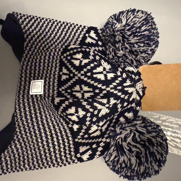 Reima Kuuru Hat – Kids Knit Winter Beanie with Pom-Poms - Picture 6 of 11